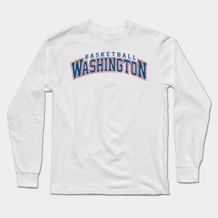 Washington Basketball Long Sleeve T-Shirt